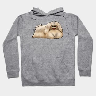 Dog - Pekingese - Cream Show Cut Hoodie